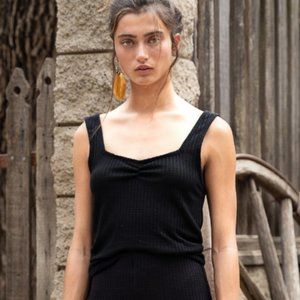 29411 POL Waffle Knit Tank